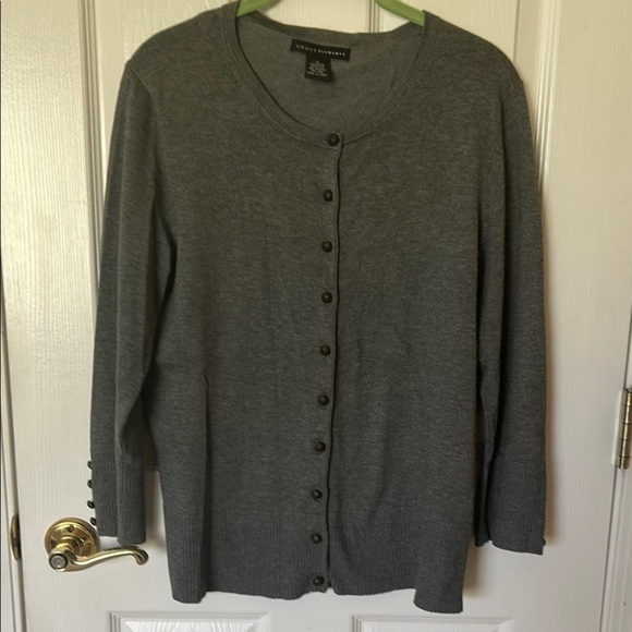 Grace Elements Sweaters - Grace Elements Women's Gray Cardigan Sweater  LARGE - BRAND NEW